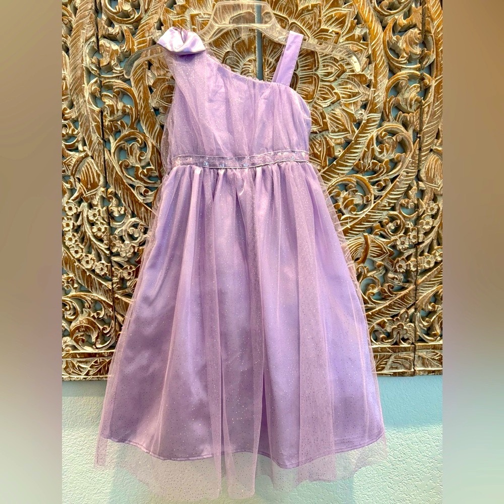 Harlow & Rose Lavender Shimmer Princess Dress 💖 👸🏻 - size 4